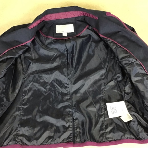 Old Navy Navy Blue with dark Purple trim Women Size Medium - Picture 5 of 9